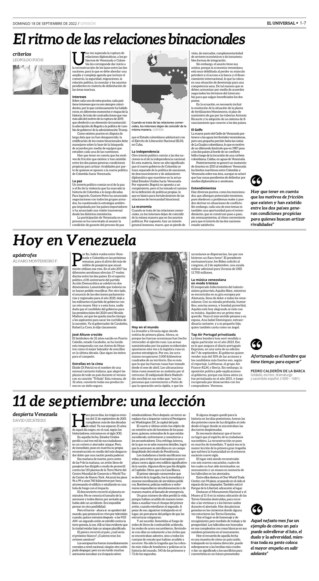 7-REV EUS El Universal Semanal 2022 09 16 Pag 7