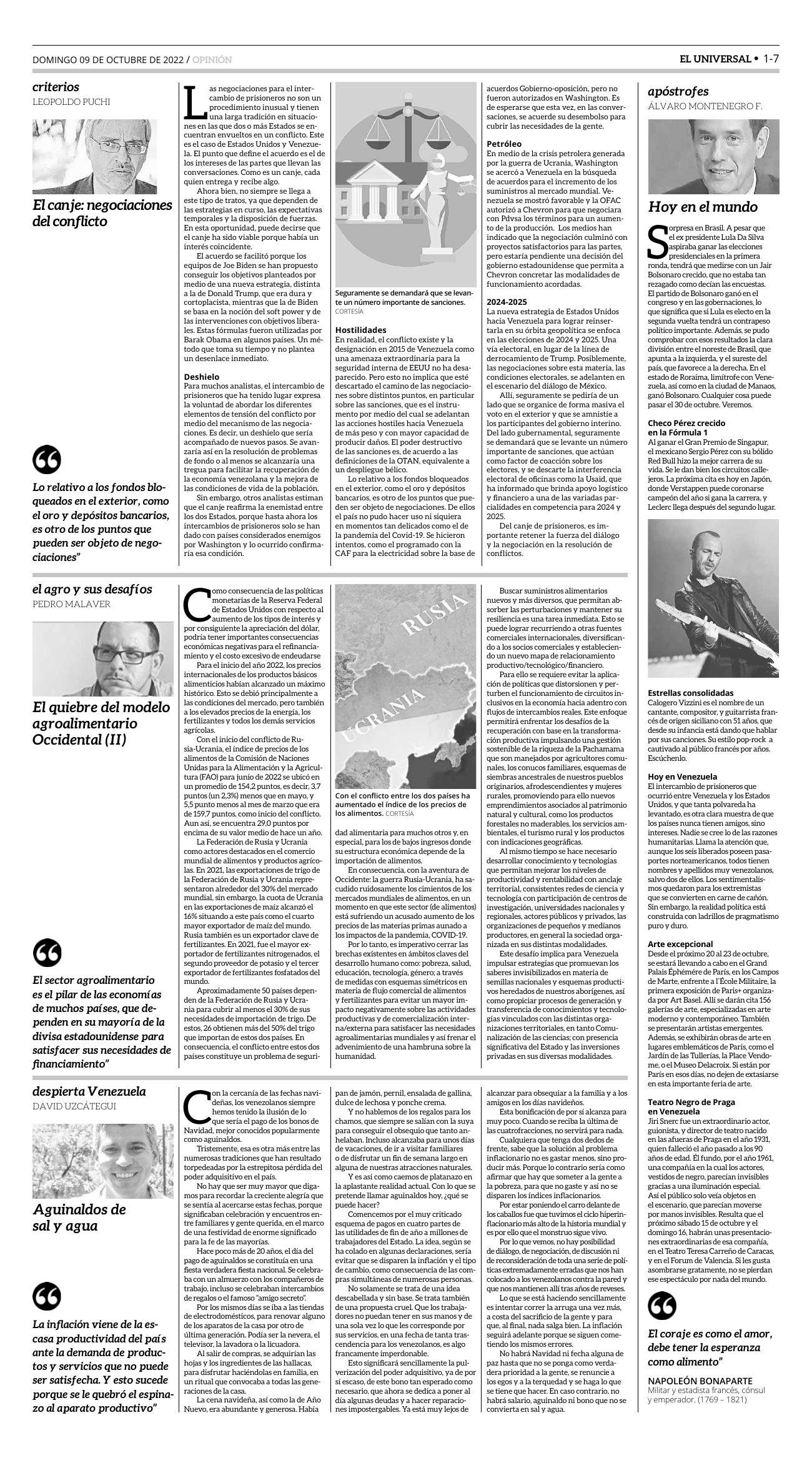 7-REV EUS El Universal Semanal 2022 10 07 Pag 7