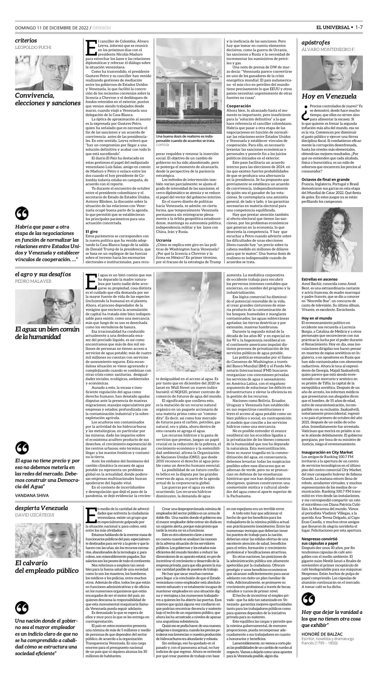 7-REV EUS El Universal Semanal 2022 12 09 Pag 7