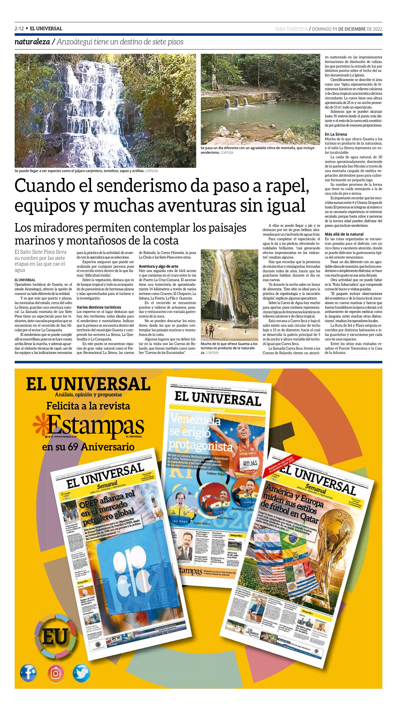 24-REV EUS El Universal Semanal 2022 12 09 Pag 24