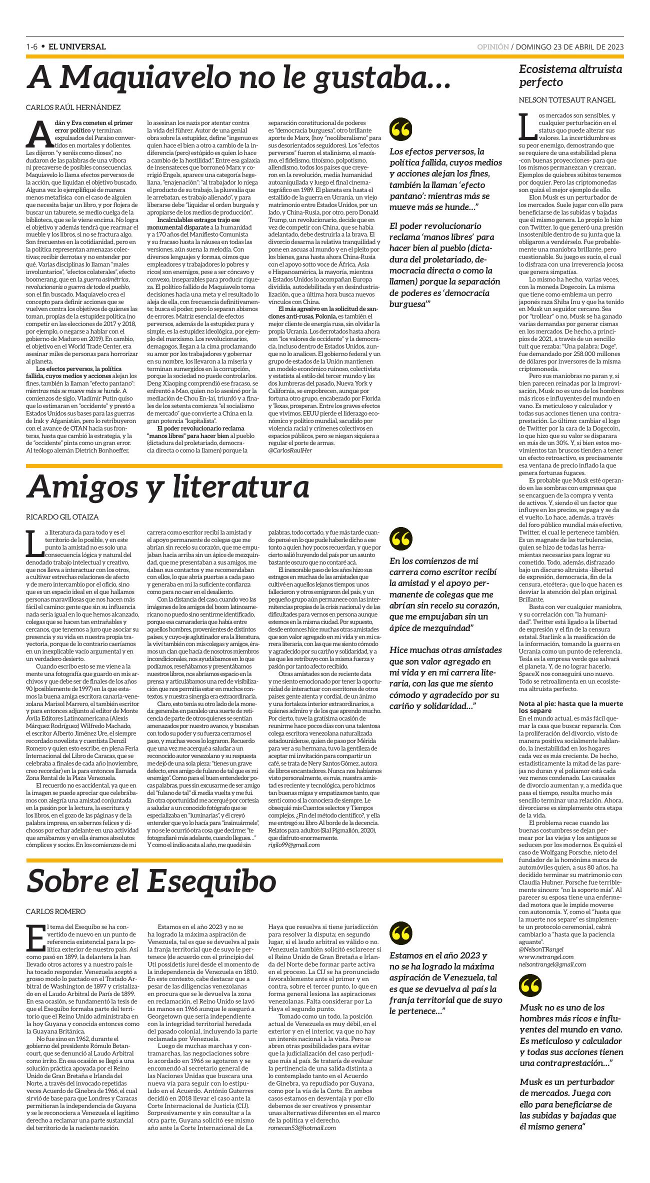 6-REV EUS El Universal Semanal 2023 04 23 Pag 6