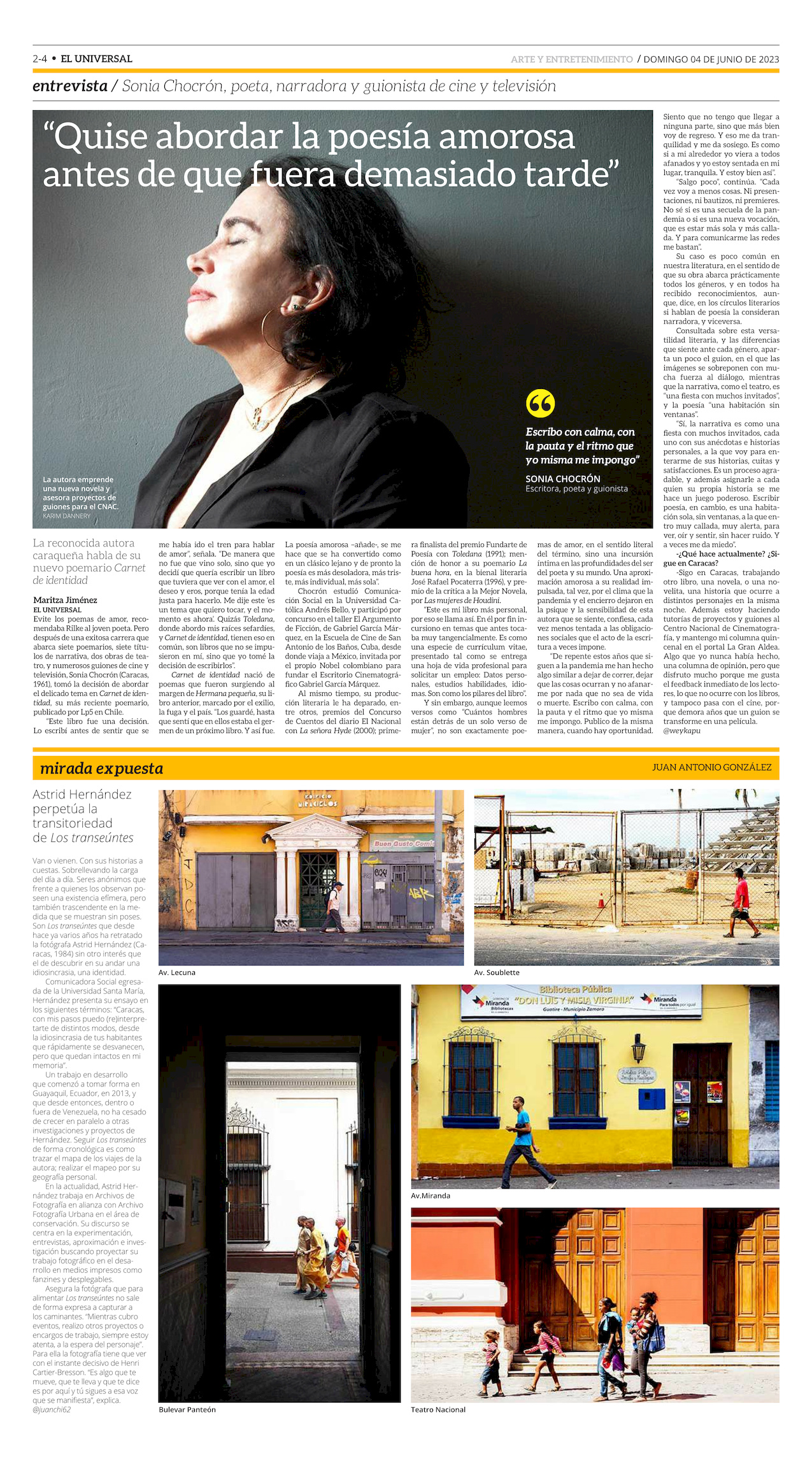 18-REV EUS El Universal Semanal 2023 06 02 Pag 18