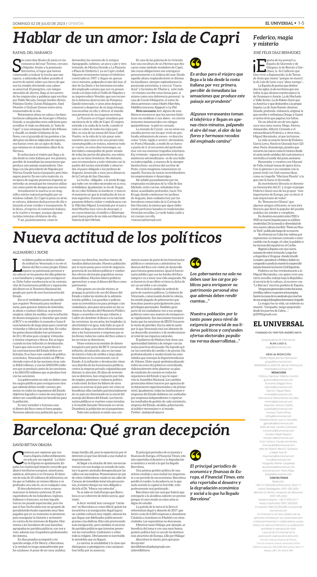 6-REV EUS El Universal Semanal 2023 06 30 Pag 6