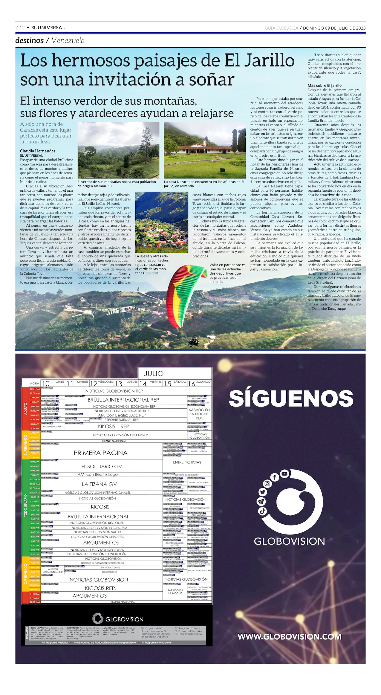 27-REV EUS El Universal Semanal 2023 07 07 Pag 27