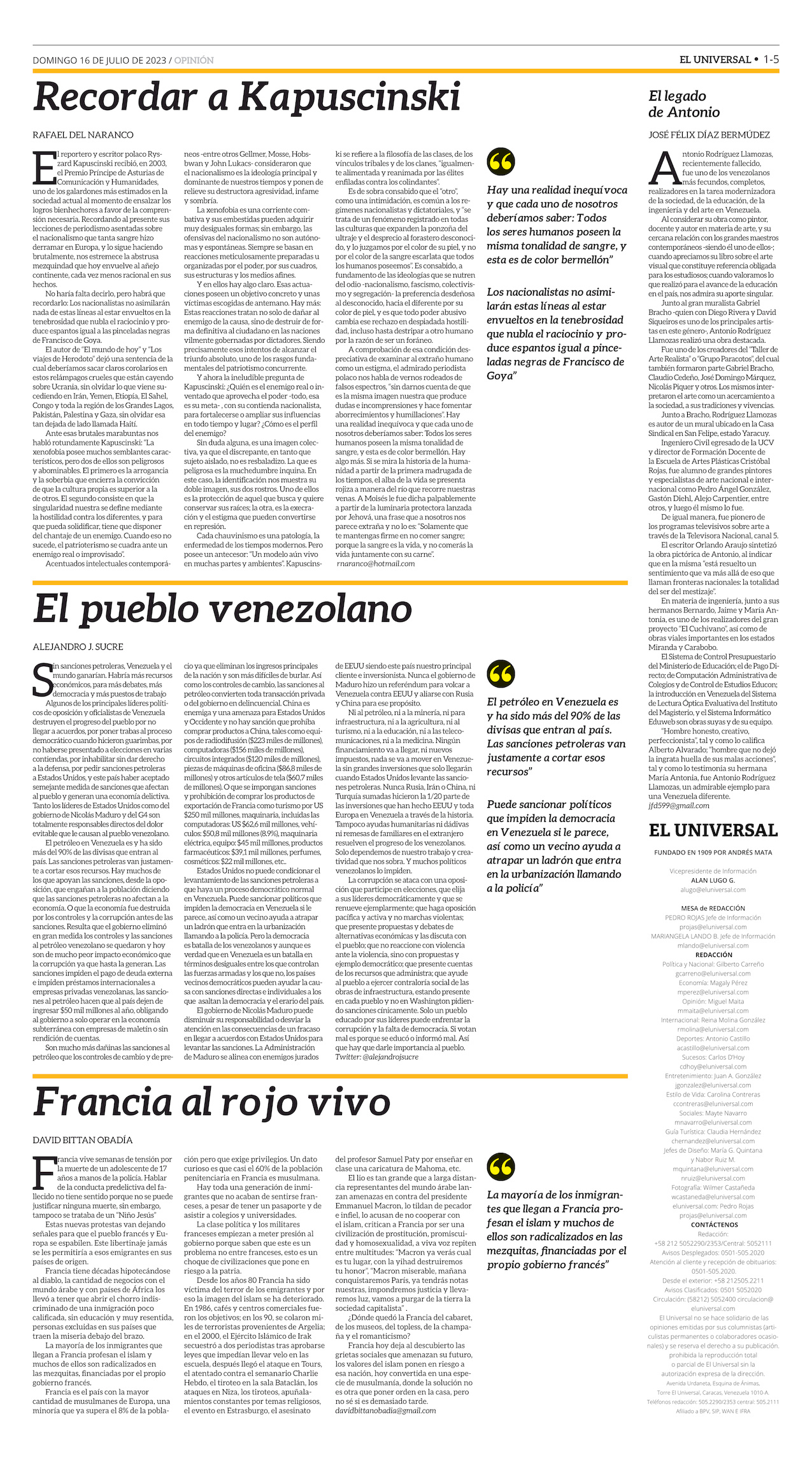 6-REV EUS El Universal Semanal 2023 07 16 Pag 6