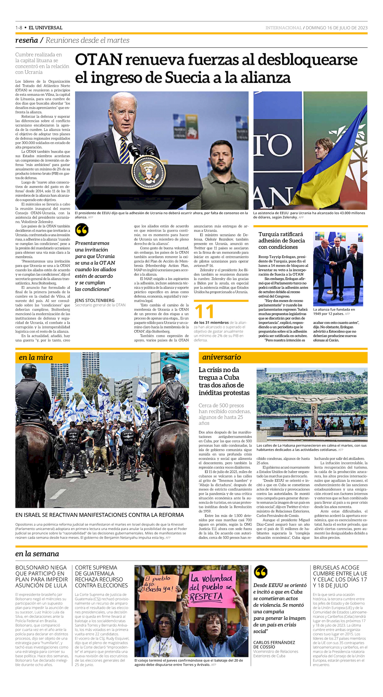 9-REV EUS El Universal Semanal 2023 07 16 Pag 9