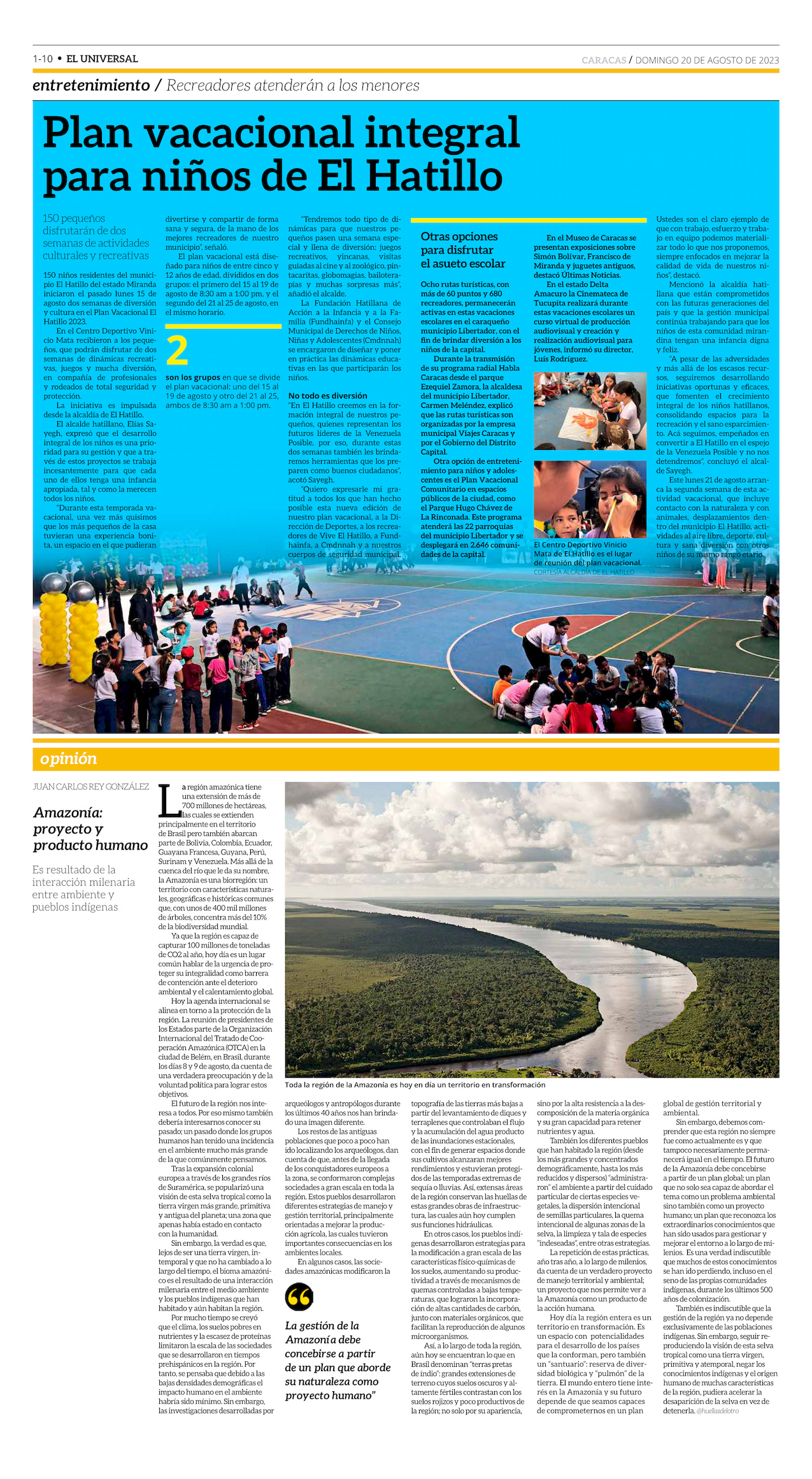 11-REV EUS El Universal Semanal 2023 08 20 Pag 11