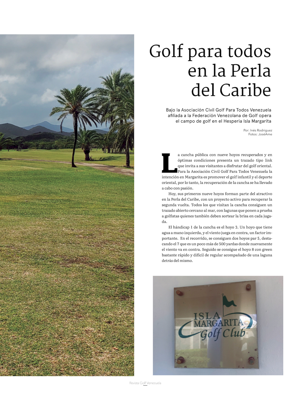 30-REV Golf para todos en la Perla del Caribe