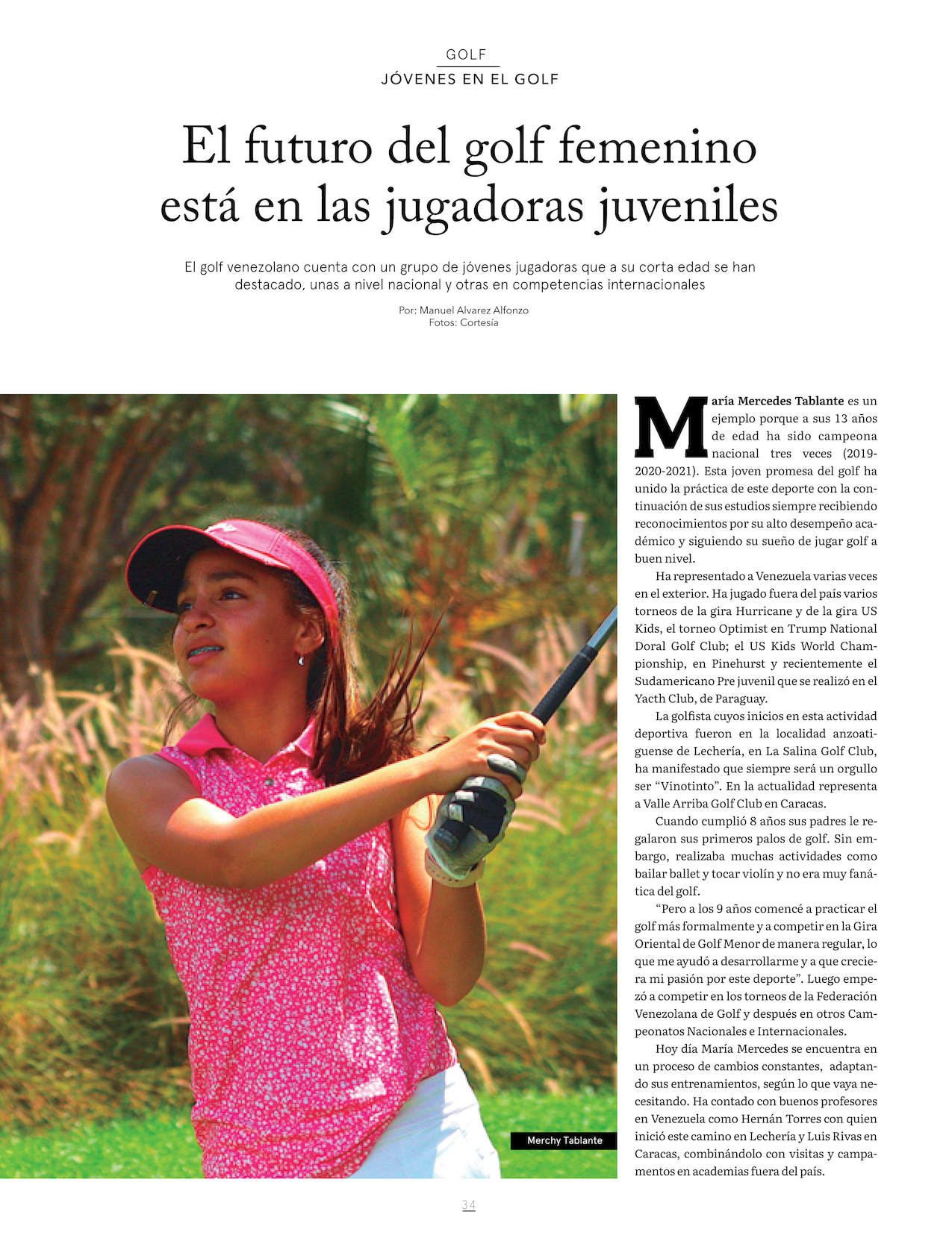 39-REV El Futuro del Golf Femenino esta en las jugadoras juveniles