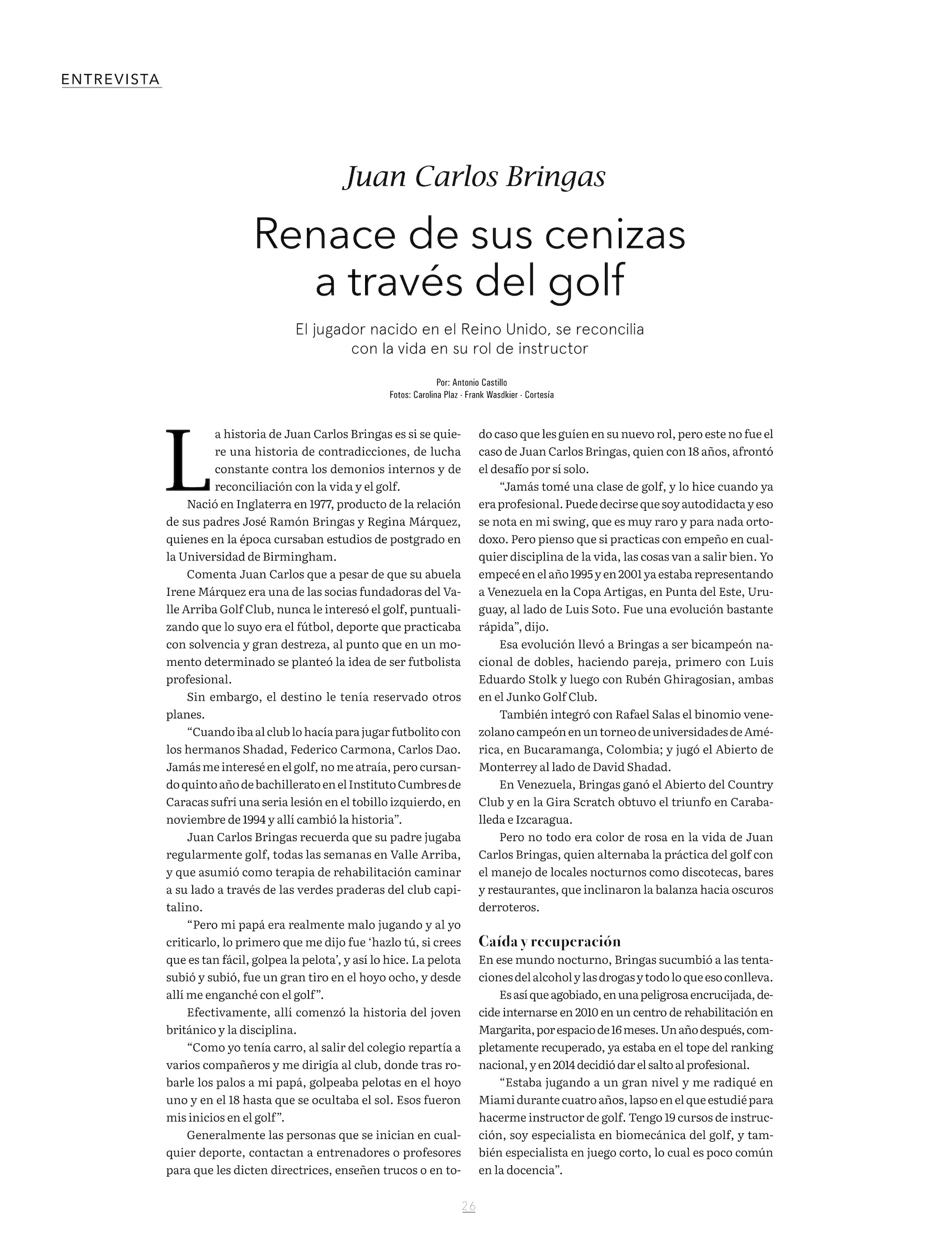 31-REV FVG Federación Venezolana de Golf Nro 16 Pag 31