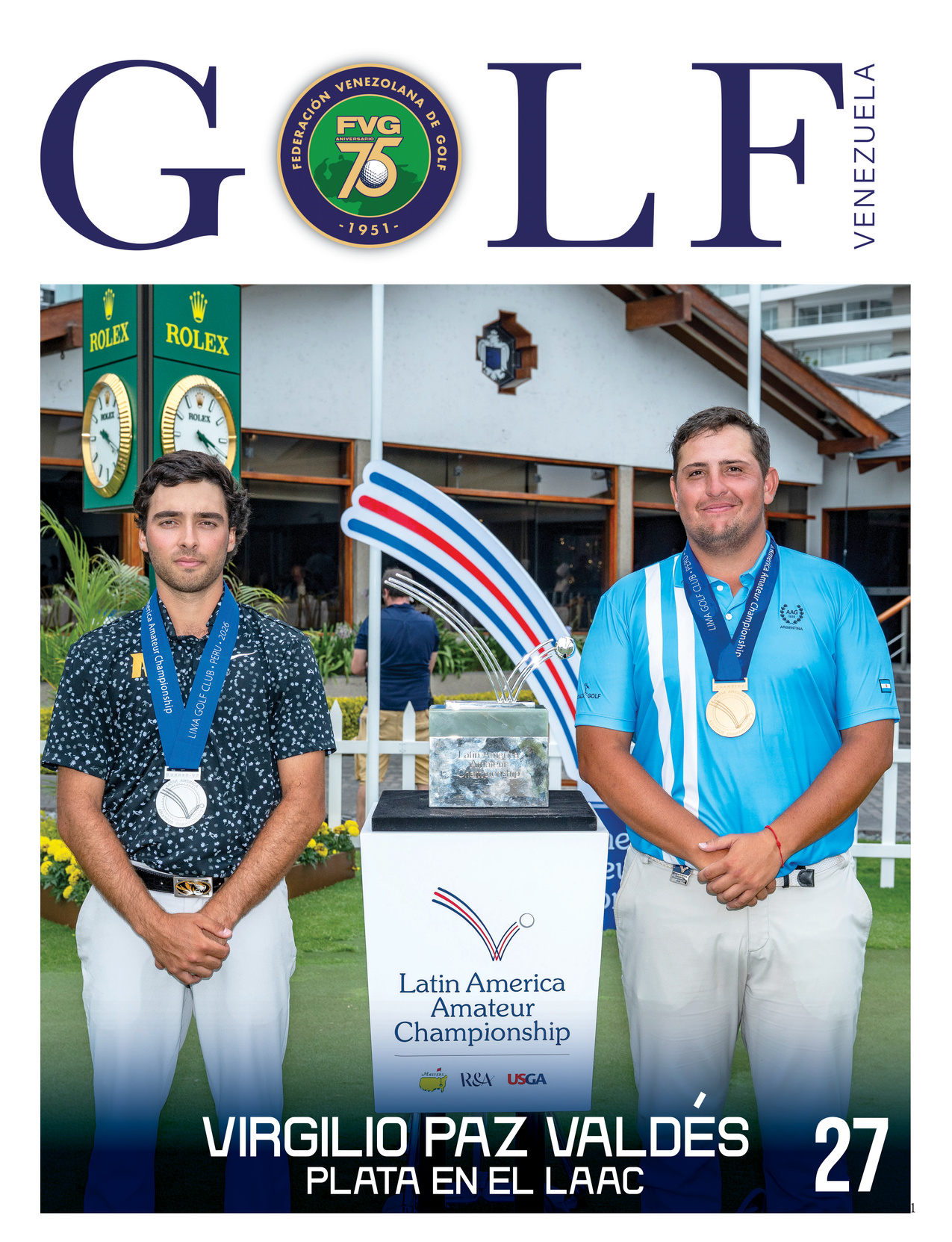 Golf Venezuela FVG Portada Nro 27