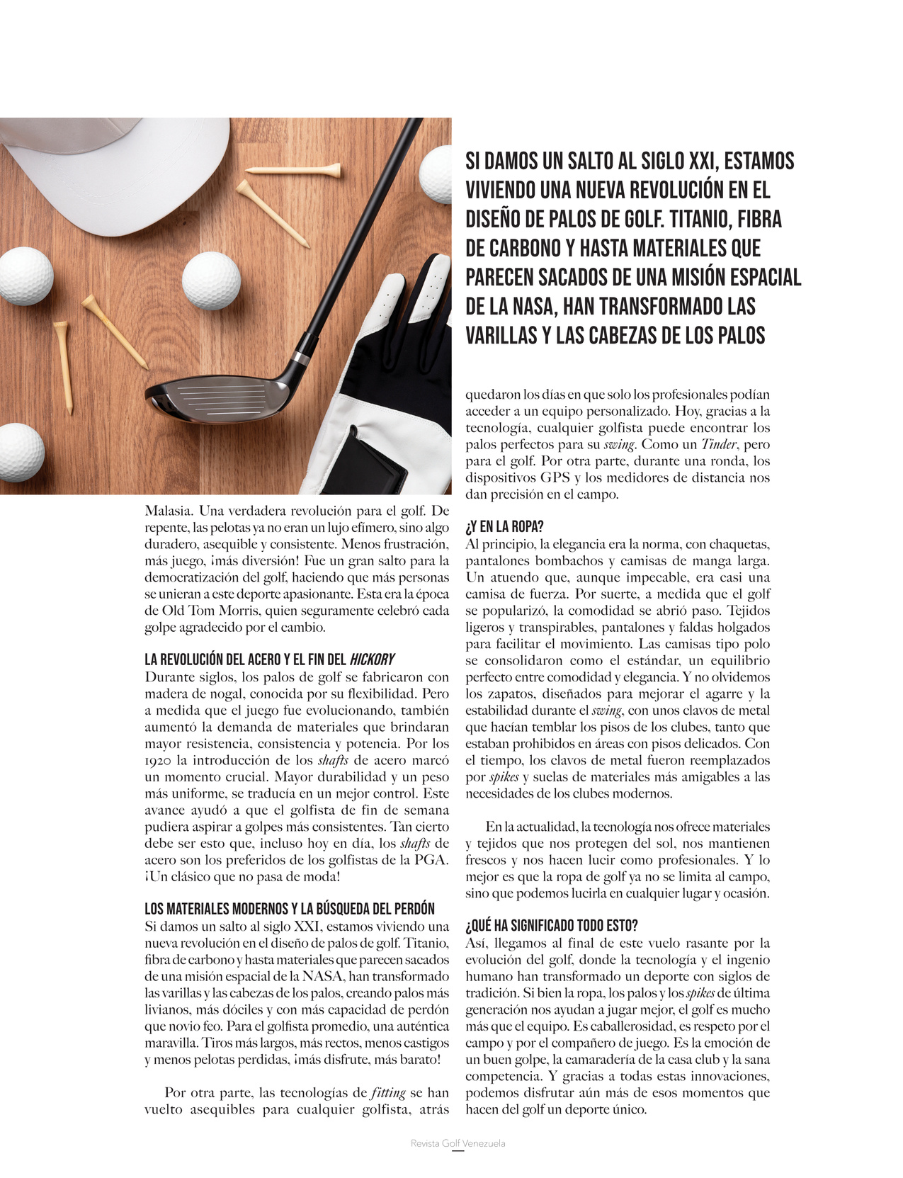 20-REV FVG Federación Venezolana de Golf Nro 27 Pag 20