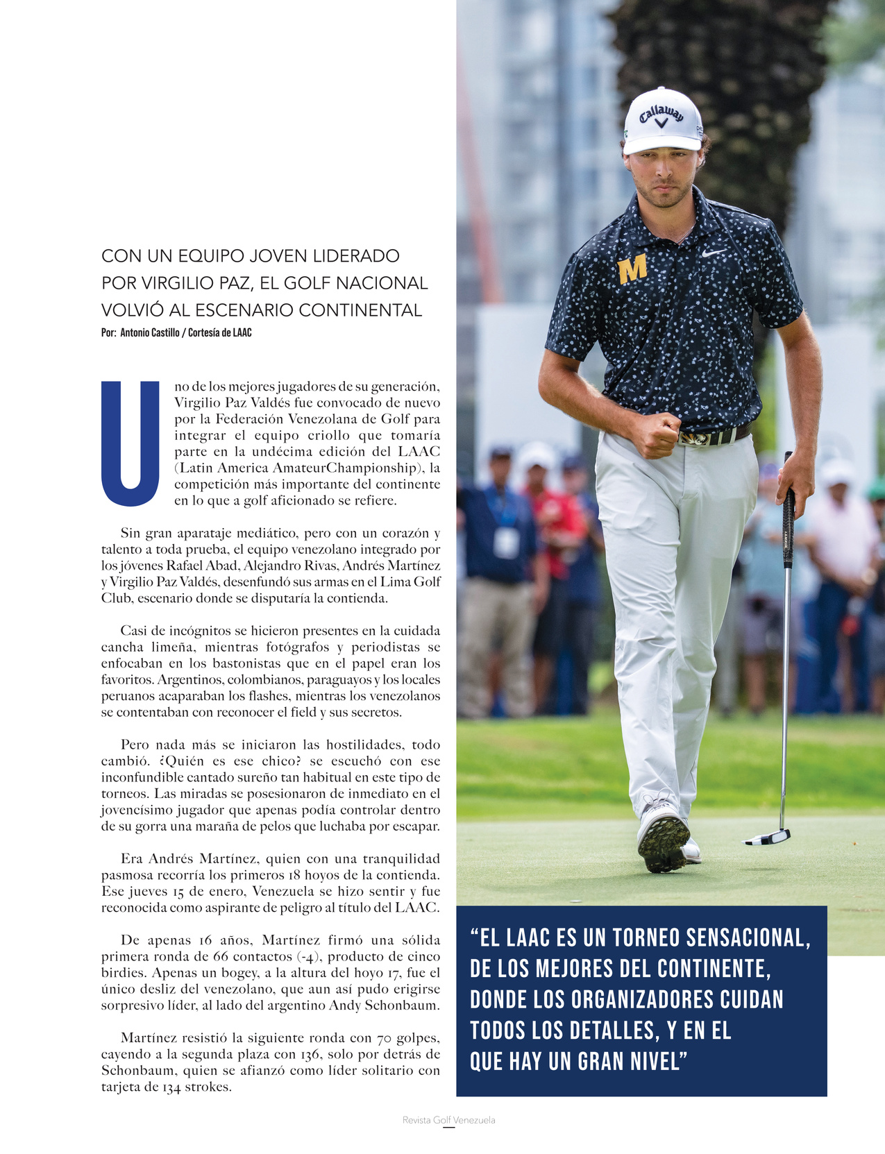 26-REV FVG Federación Venezolana de Golf Nro 27 Pag 26