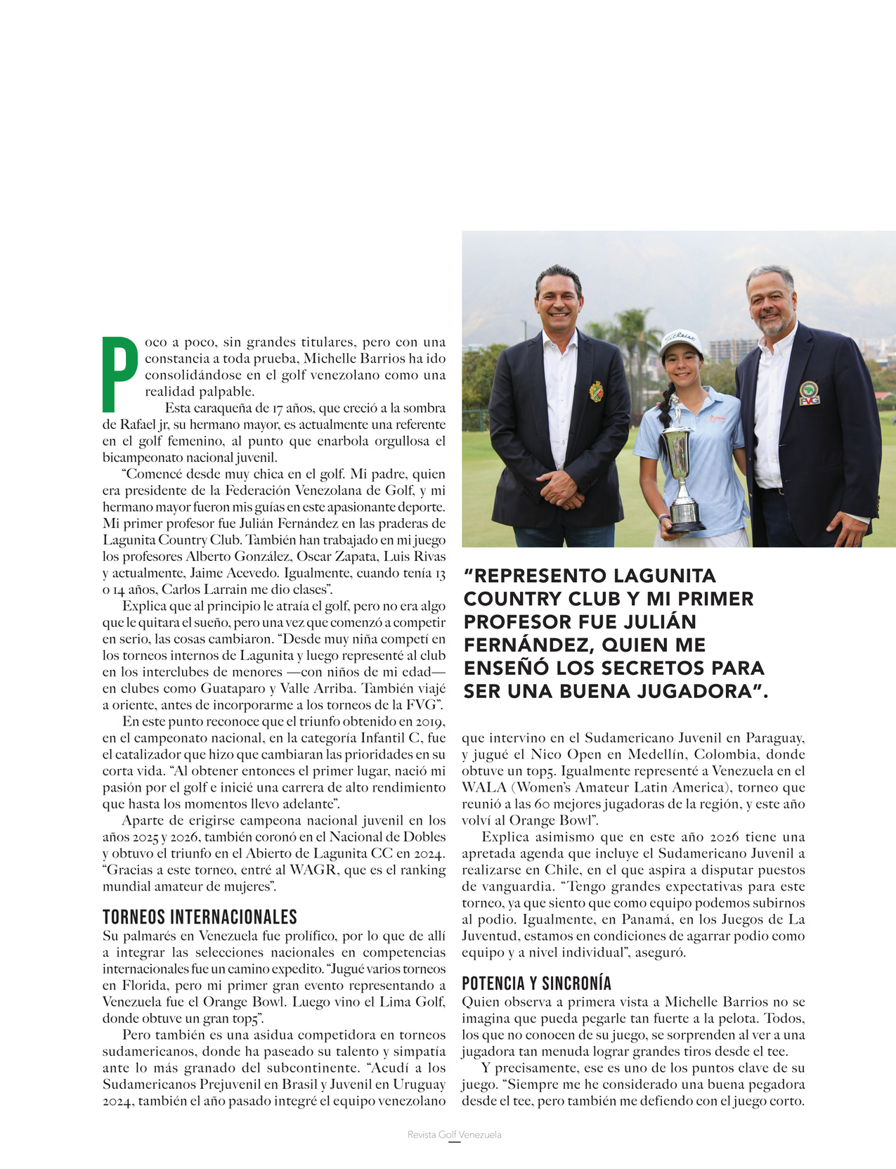 30-REV FVG Federación Venezolana de Golf Nro 27 Pag 30