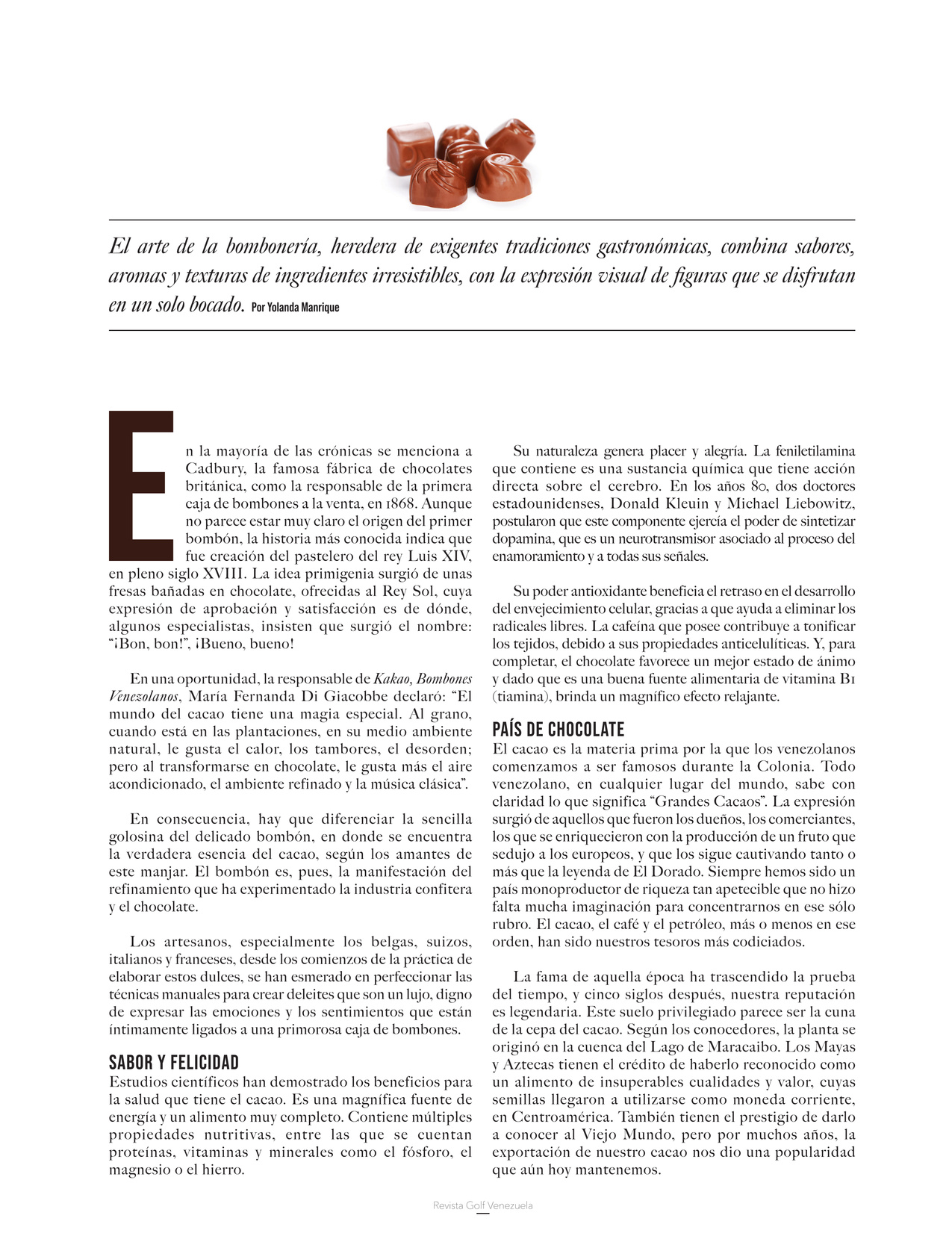 42-REV FVG Federación Venezolana de Golf Nro 27 Pag 42