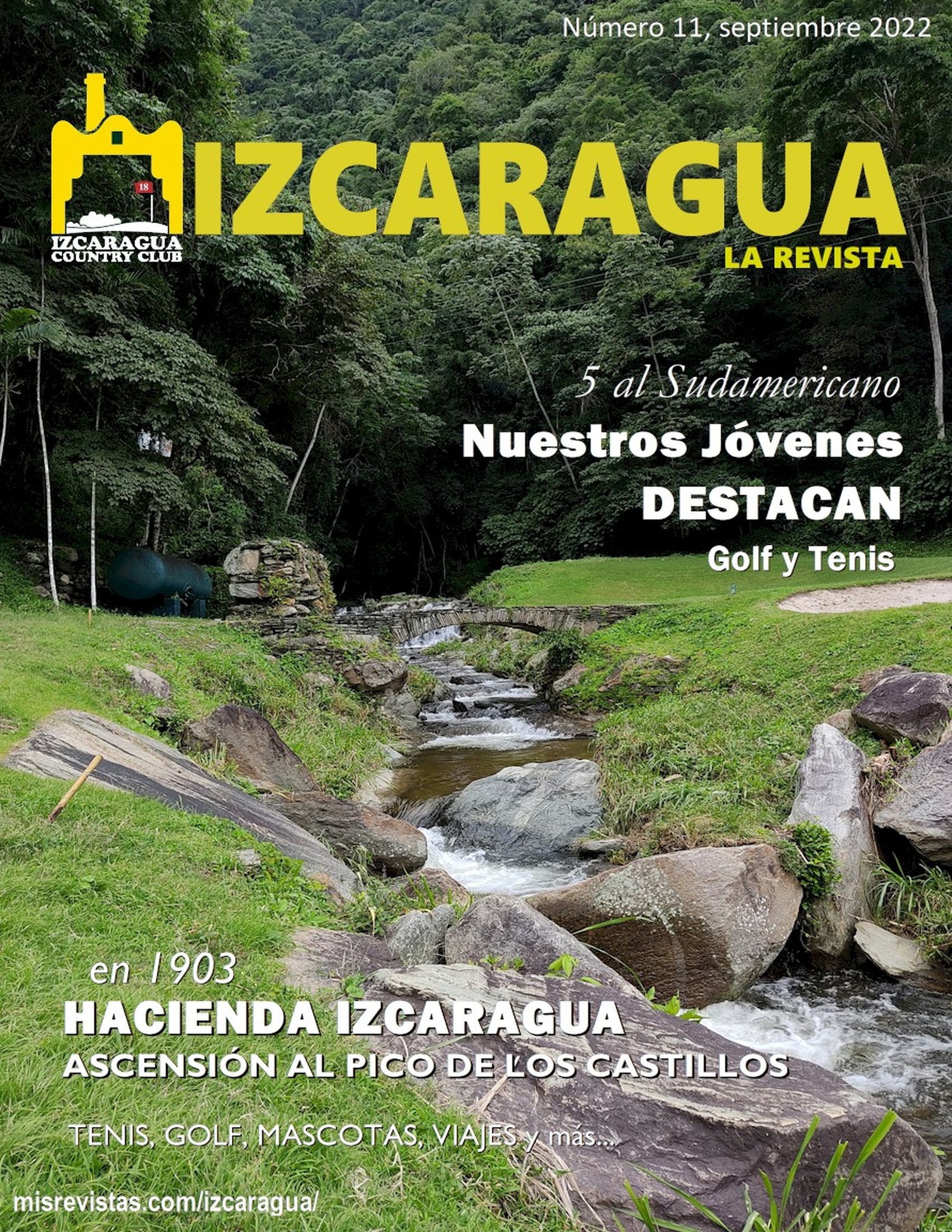 IZC Izcaragua Country Club Portada 2022 Septiembre