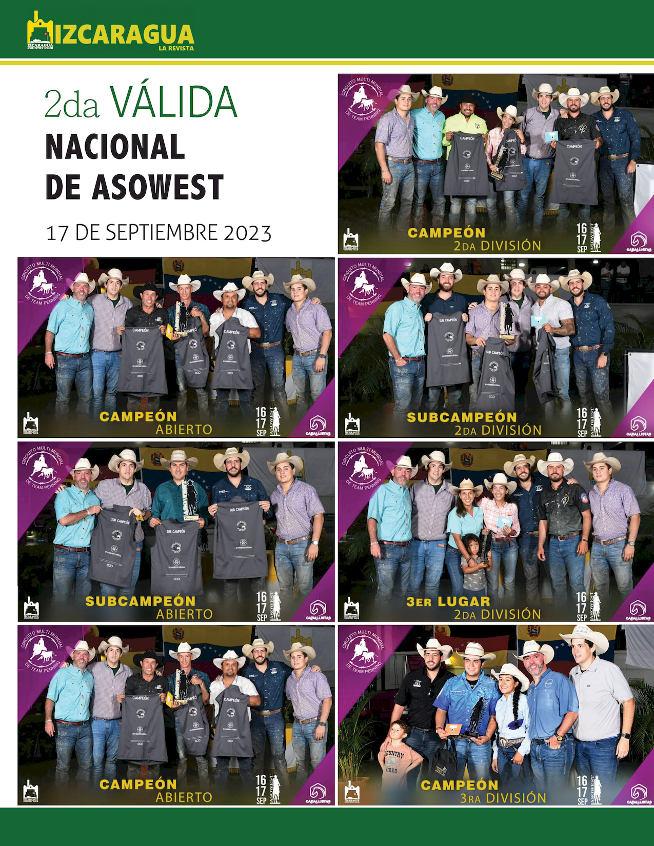 41-REV 2da Válida Nacional de ASOWEST