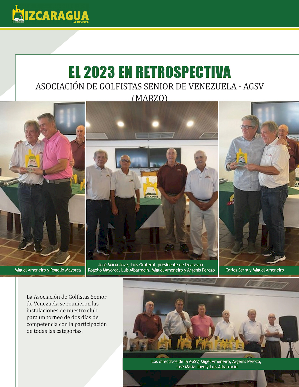 59-REV Asociación de Golfistas Senior de Venezuela
