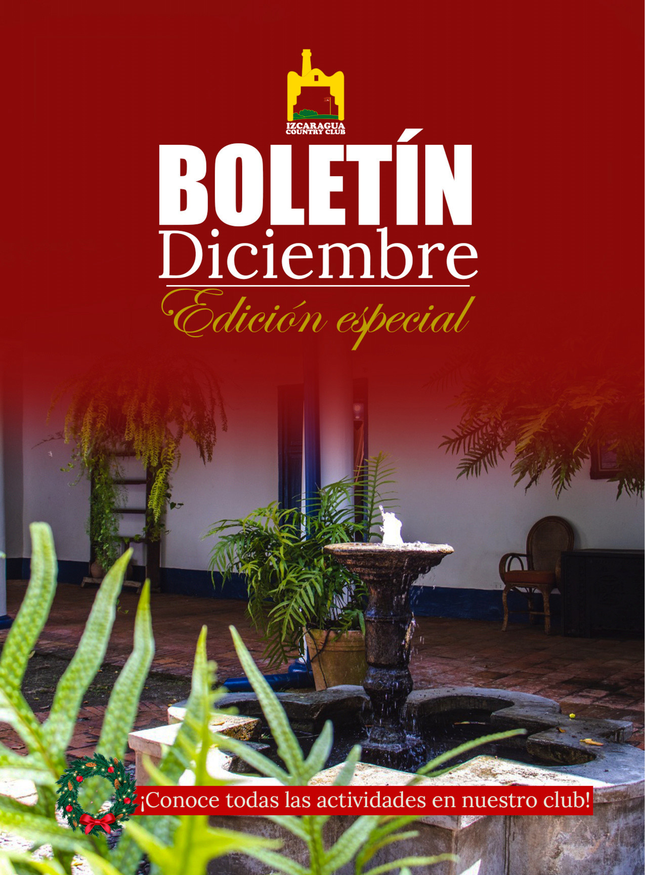 Portada IZCC Boletin Diciembre 2025 Izcaragua Country Club