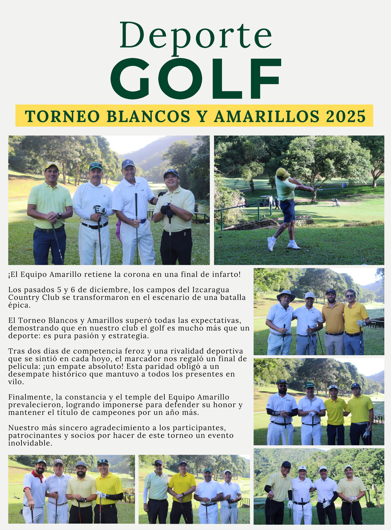 6-REV IZCC Boletin Diciembre 2025 Izcaragua Country Club Pag 6