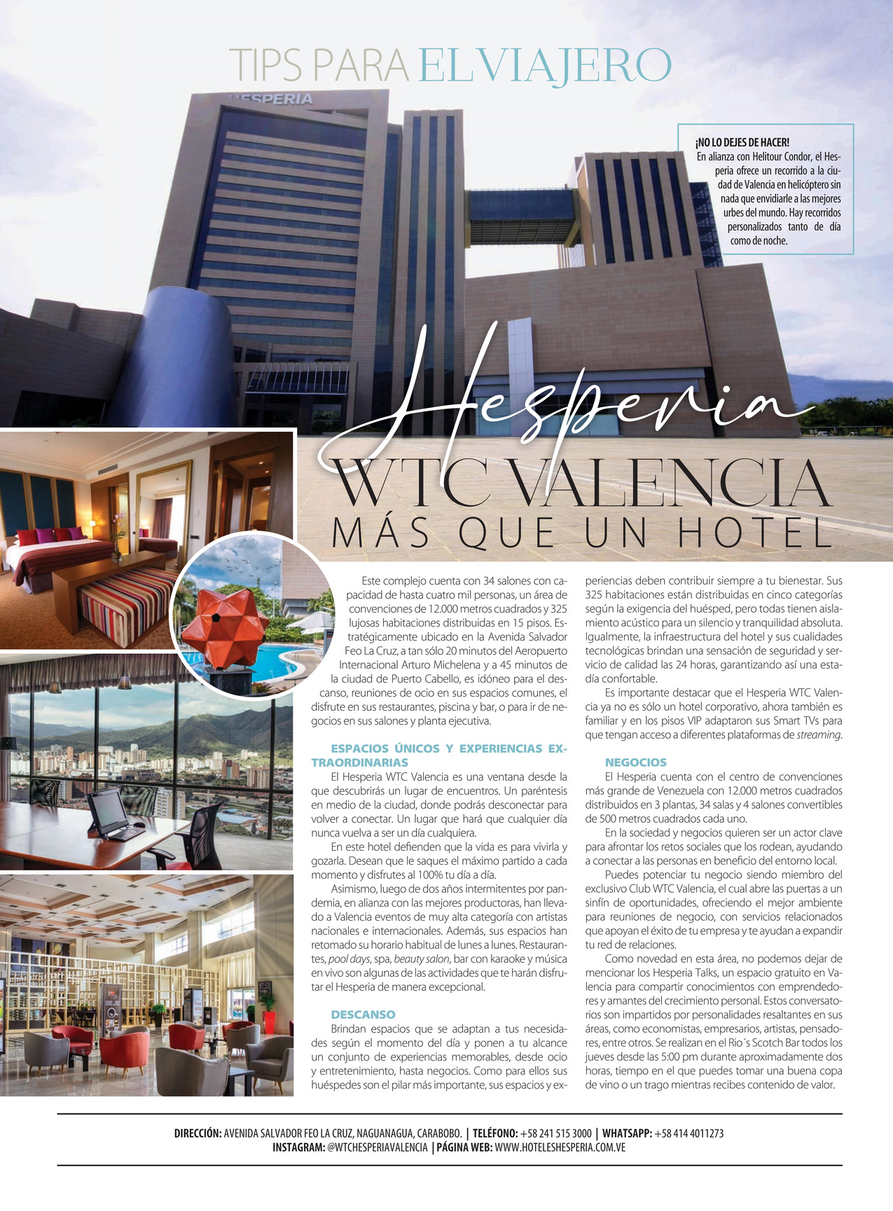 109-REV Tips para El Viajero Hesperia WTC Valencia