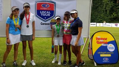84 concursantes en el primer U.S. Kids Golf Local Tour Caracas